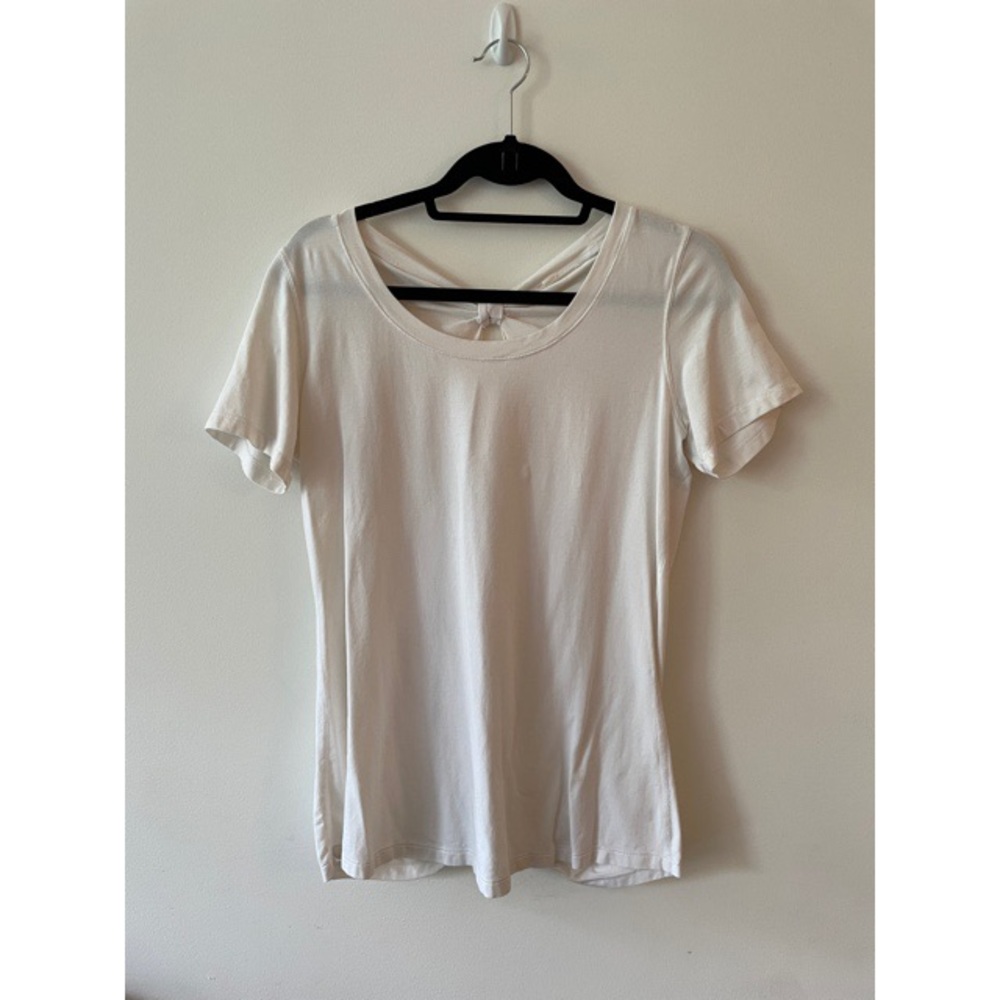 Lululemon Open Back Tee Size 8